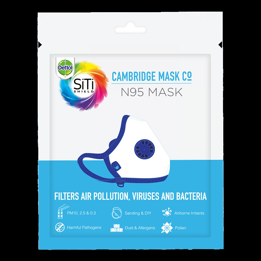 Dettol Sitishield Cambridge N95 Mask - Extra Large