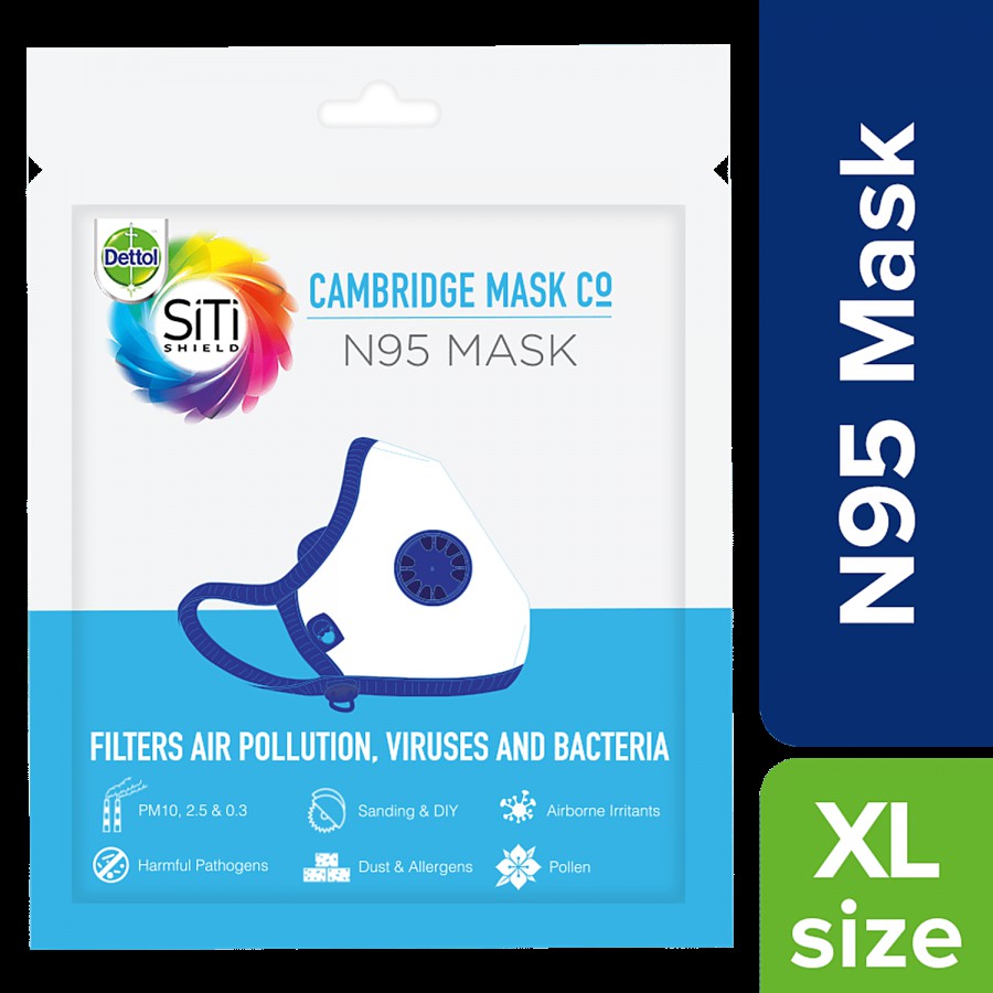 Dettol Sitishield Cambridge N95 Mask - Extra Large