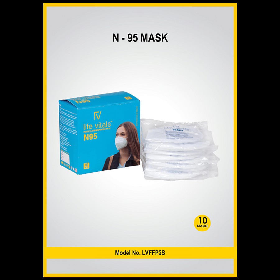 Life Vitals N95 Face Mask - Reusable