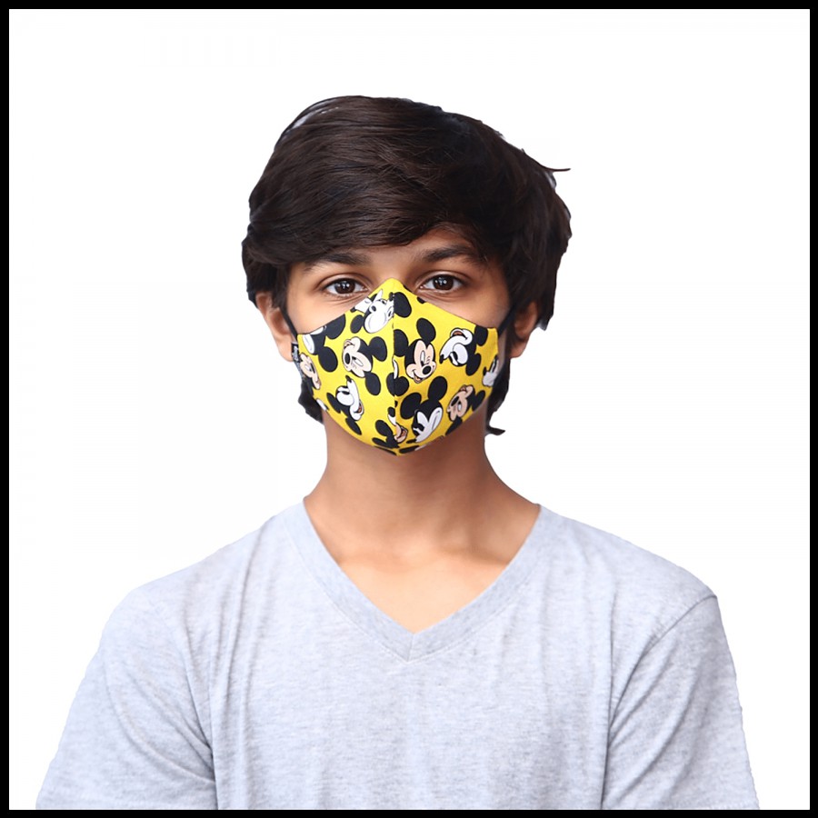 Nirvana Disney N95 Face Covering Mask - With Adjustable Nosepin & Ear Loops