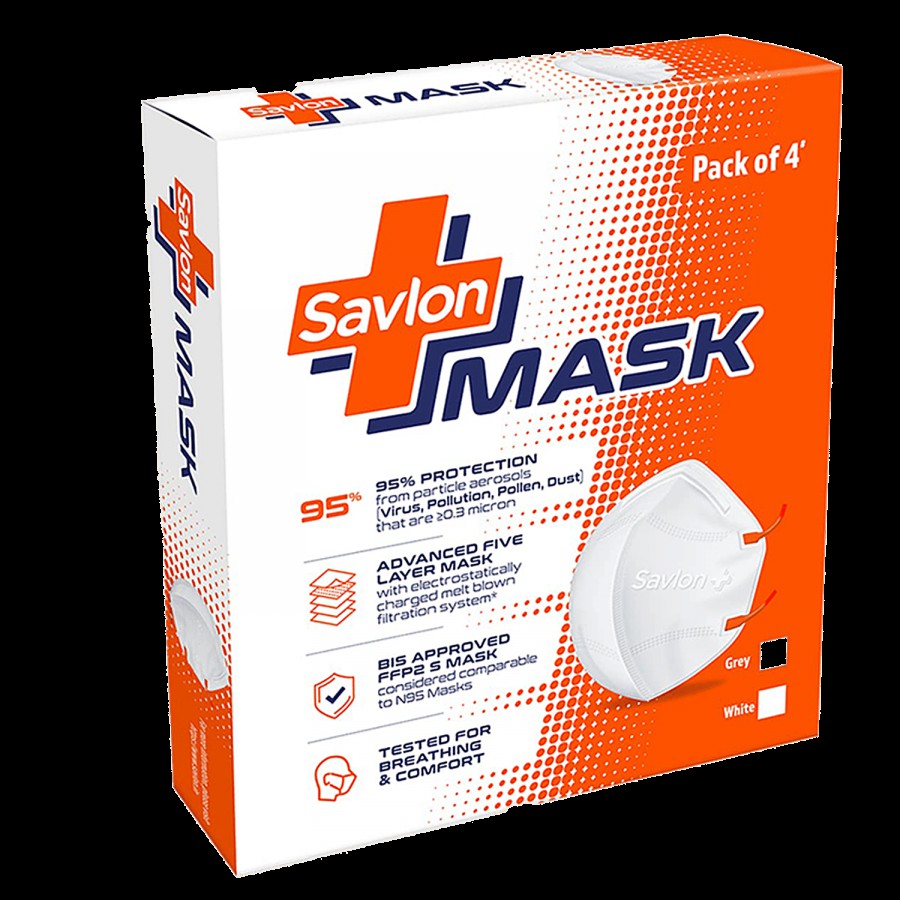 Savlon Mask - With Adjustable Ear Loops