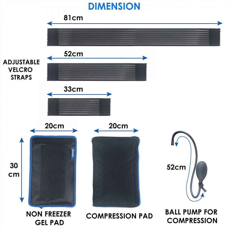 Agaro Cold Ice Compression Wrap - CW2107