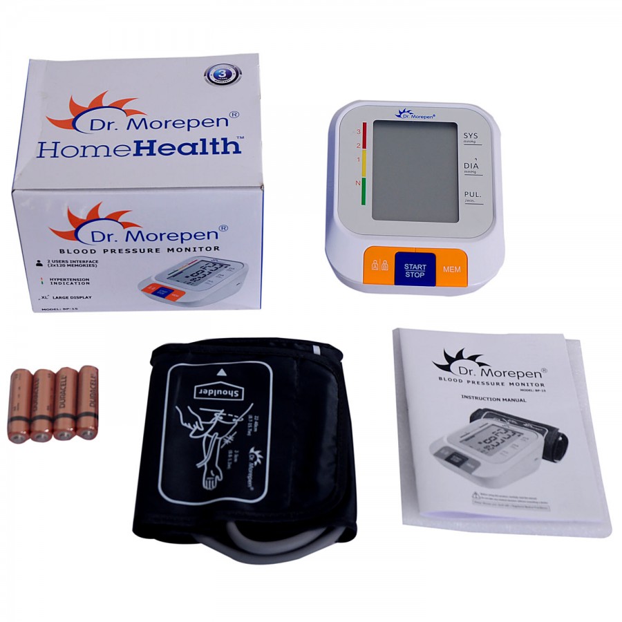 Dr. Morepen Home Health Blood Pressure Monitor BP-15