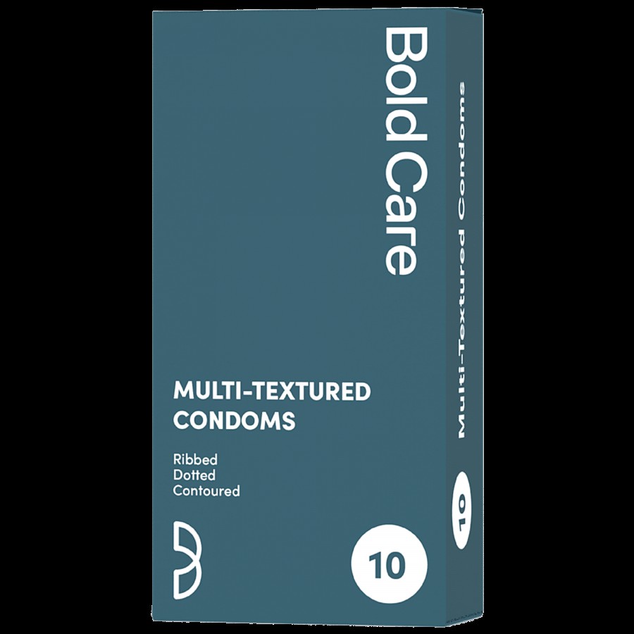 Bold Care Multi-Textured Condoms - Dotted