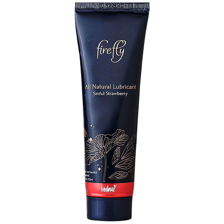 Imbue Natural Firefly All Natural Lubricant - Sinful Strawberry