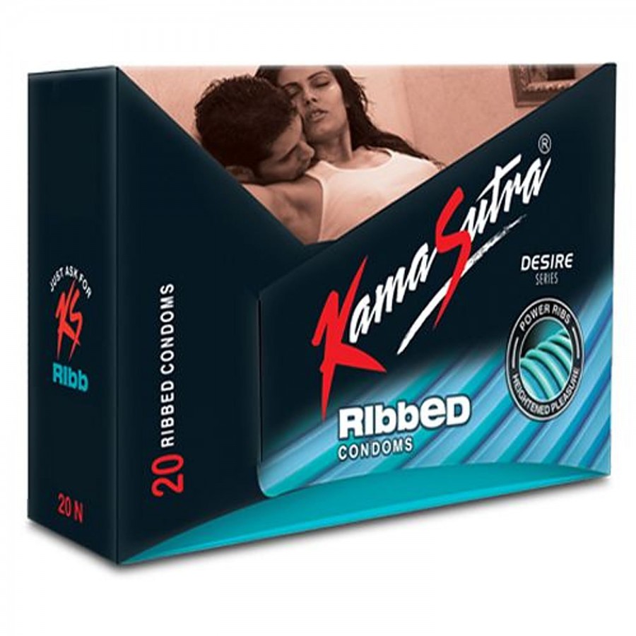 KamaSutra Desire Series - Ribbed Condoms