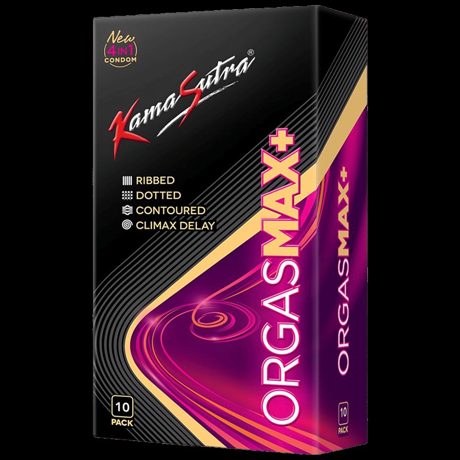 KamaSutra Orgasmax Plus Condom - Dotted