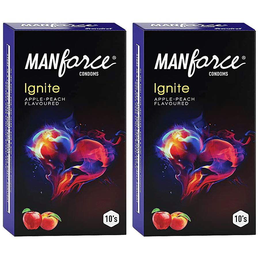 MANFORCE CONDOMS Ignite - Extra Dotted Condoms