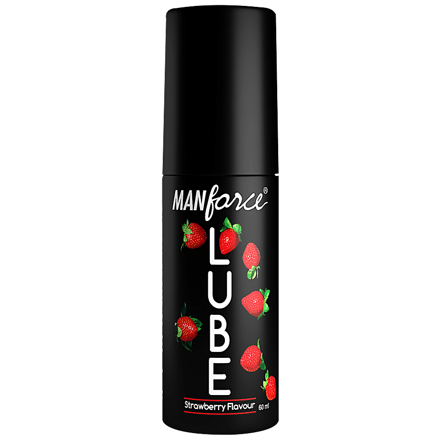 Manforce Lube Lubrication Gel For Men & Women For Use With Condoms - Water-Based