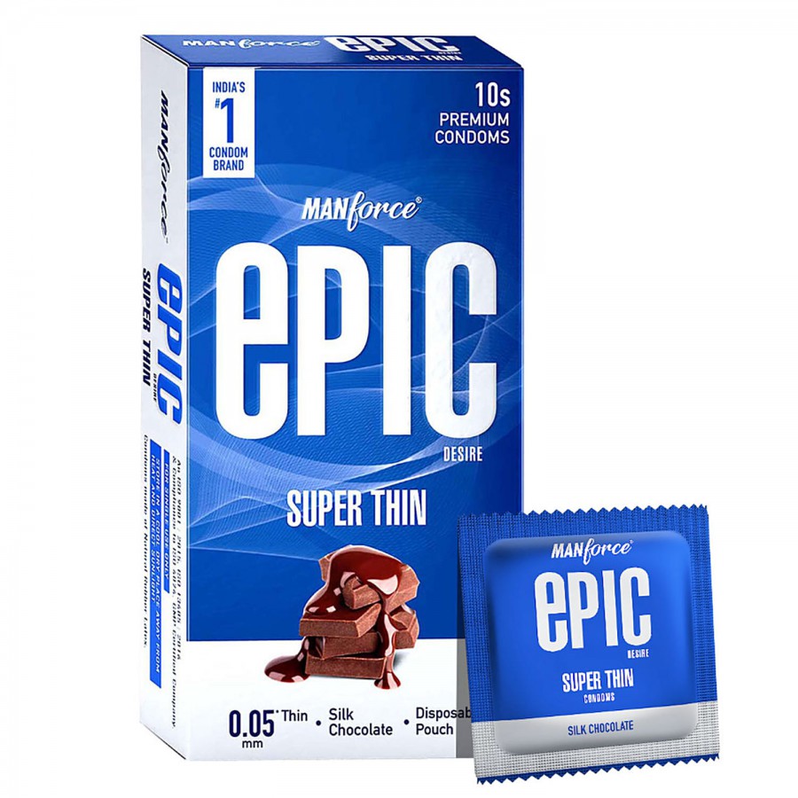 Manforce Condoms Epic Desire - Super Thin Premium Condoms