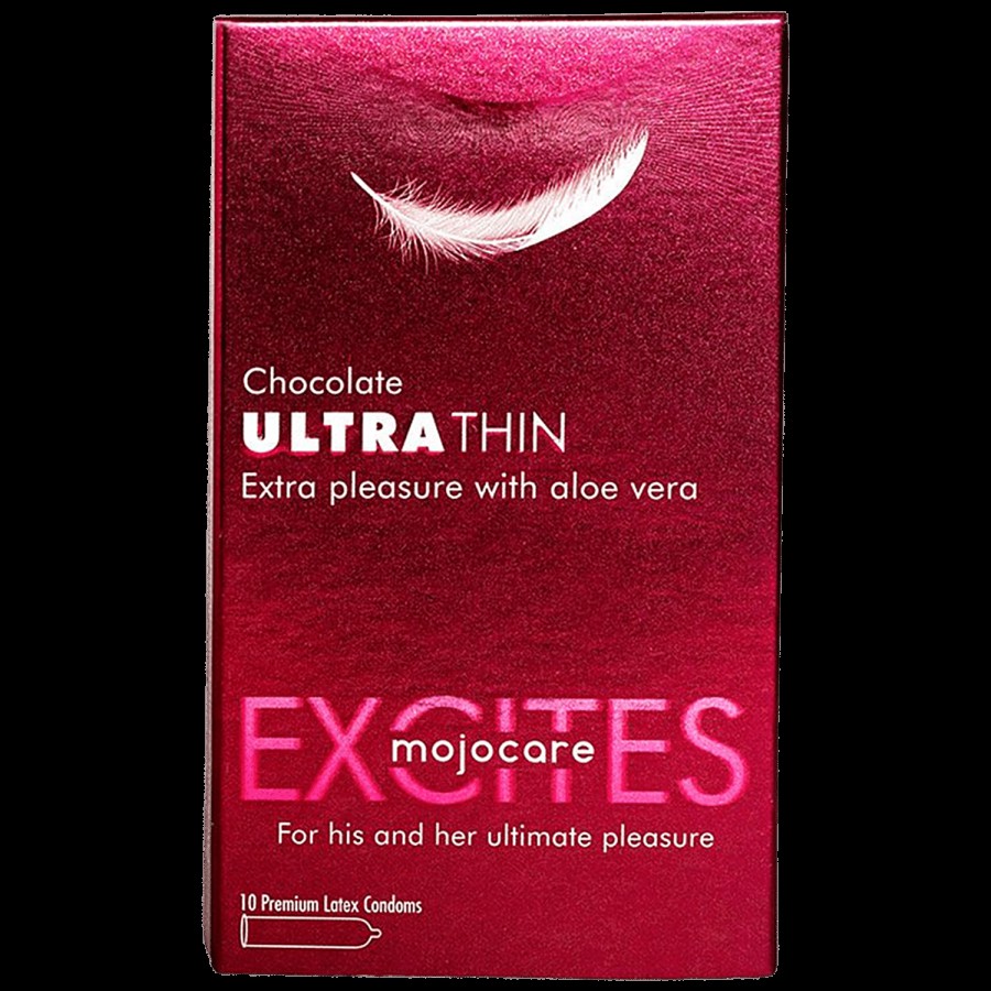 Mojocare Excites Ultra Thin Chocolate Flavoured Condoms