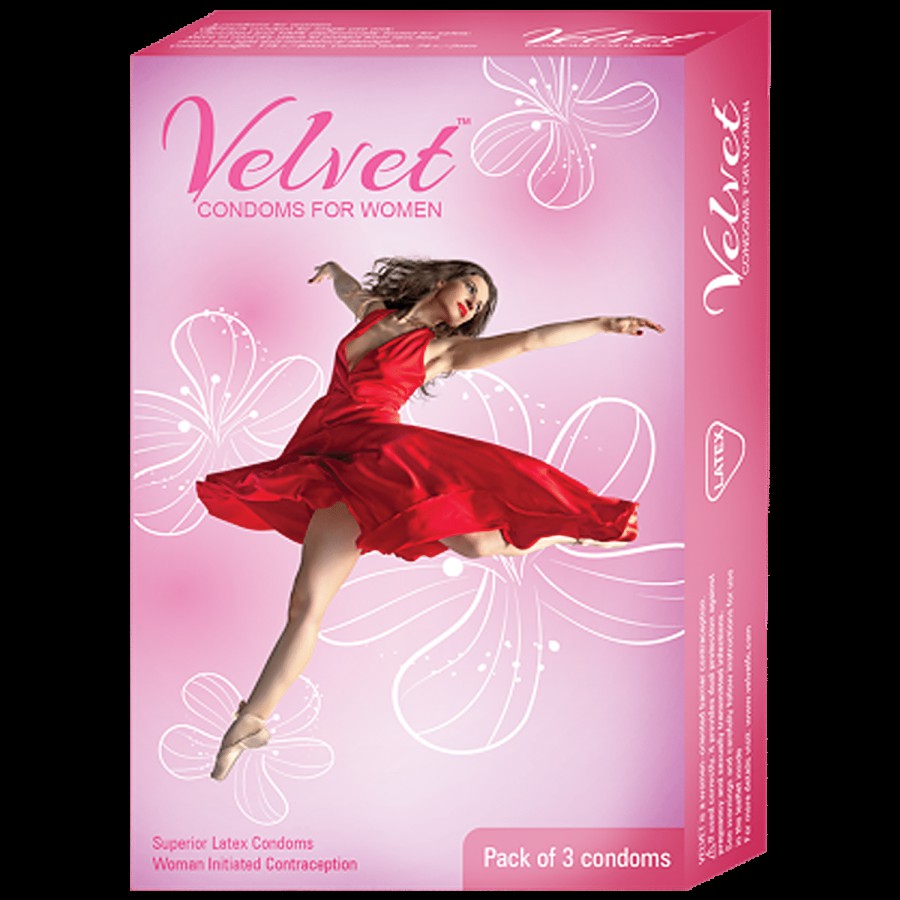 Moods Condoms - Velvet Female Condom