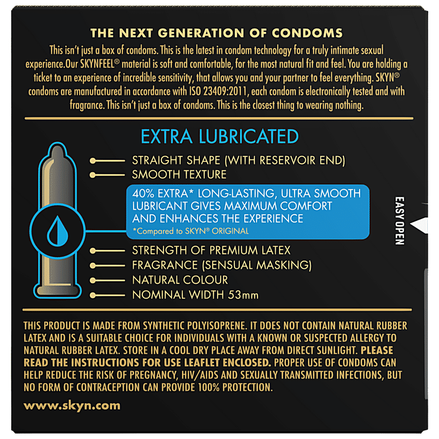 SKYN Extra Premium Condoms - Extra Lubricated