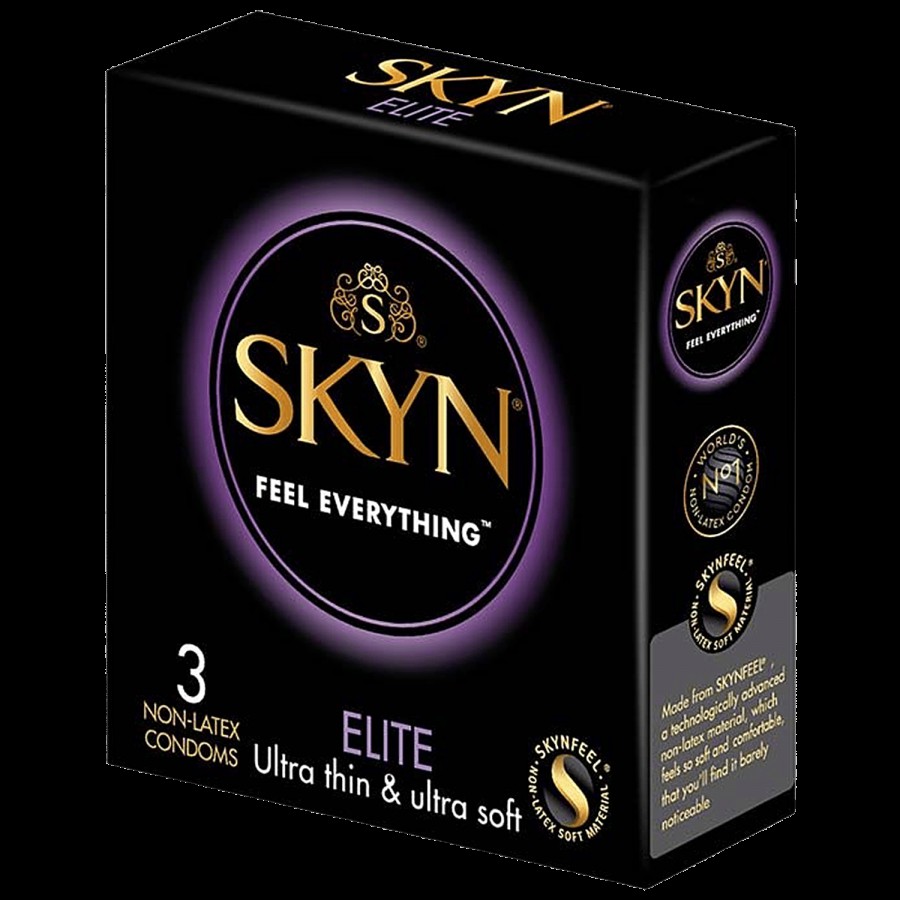 SKYN Elite Premium Condoms - Ultra Thin & Soft