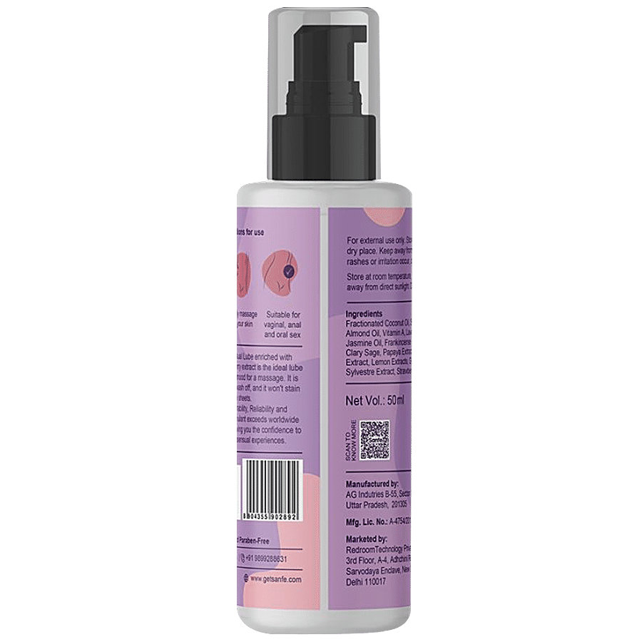 Sanfe Sensual Intimate Massage Gel - Natural Stimulant