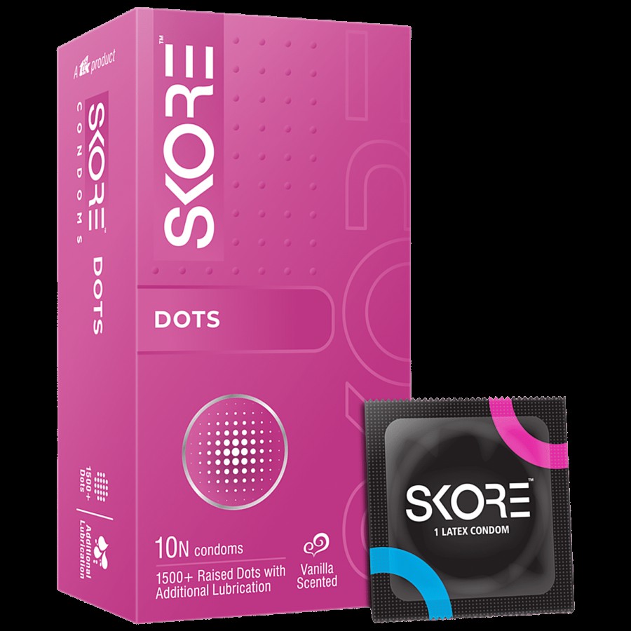 Skore Condoms - Dotted