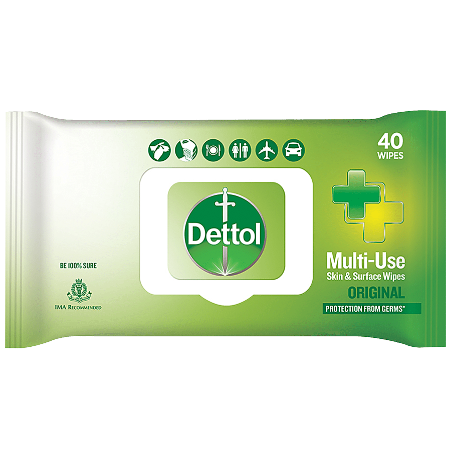 bb Combo Durex Air Condoms 10pcs+Dettol Disinfectant Skin & Surface Original Wipes 40pcs