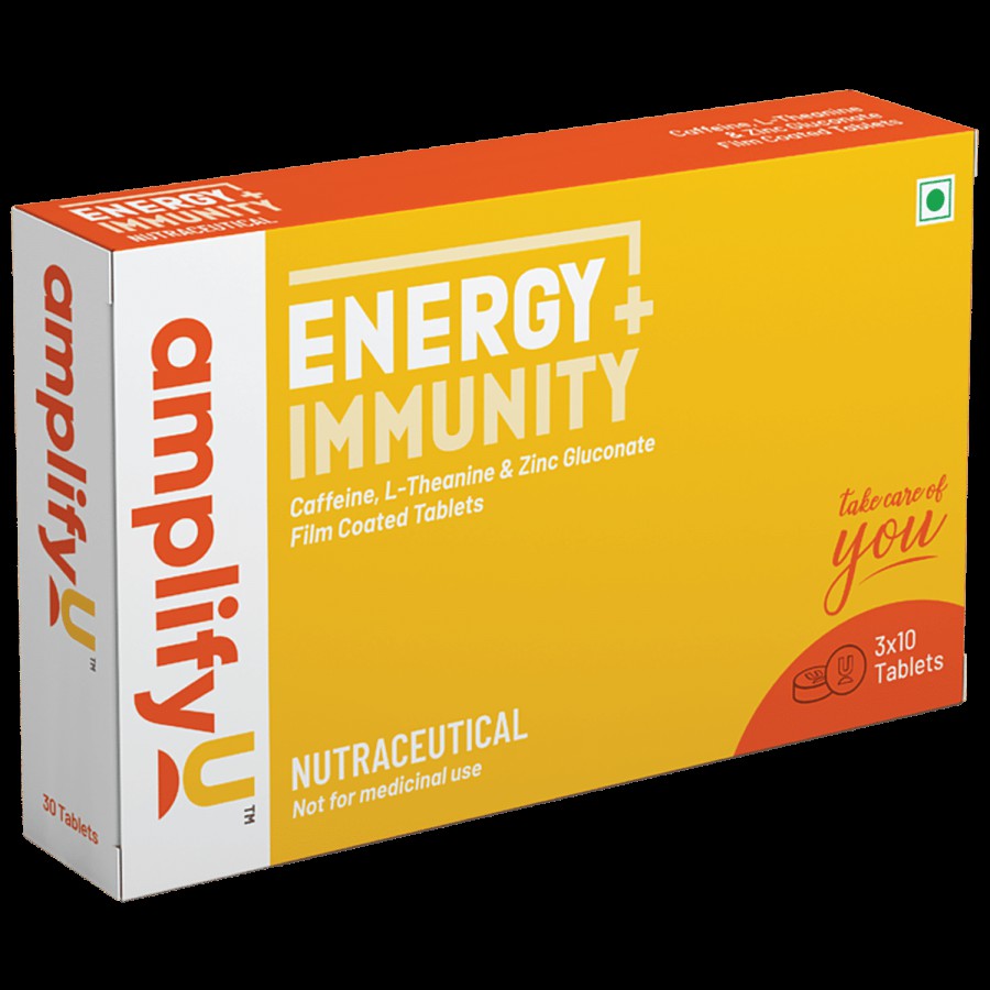 AMPLIFYU Energy Immunity Tablet - Caffeine