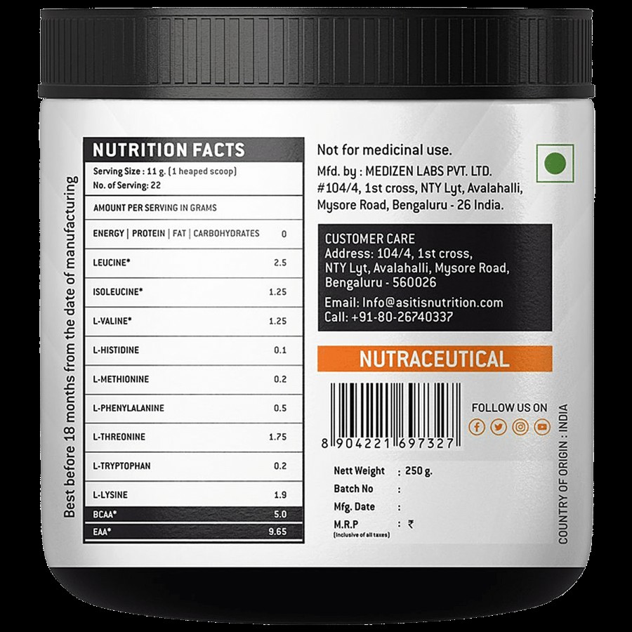 AS-IT-IS Nutrition ATOM EAA - Essential Amino Acids