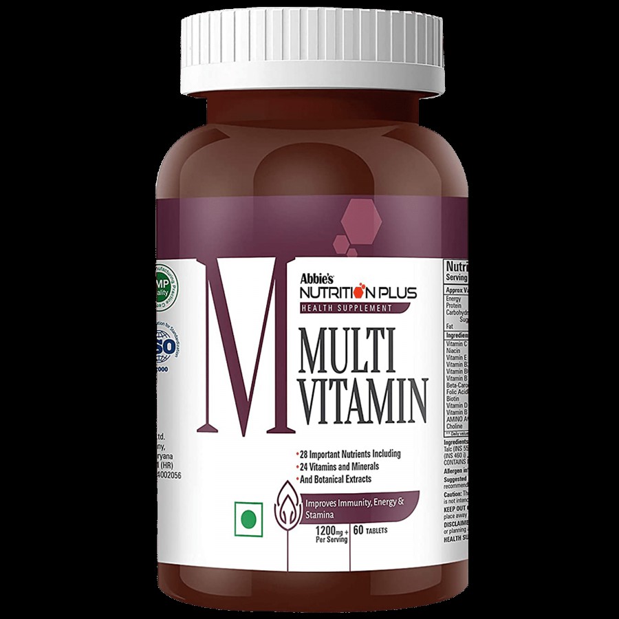 Abbies Nutrition Plus Health Supplement - Multi Vitamin