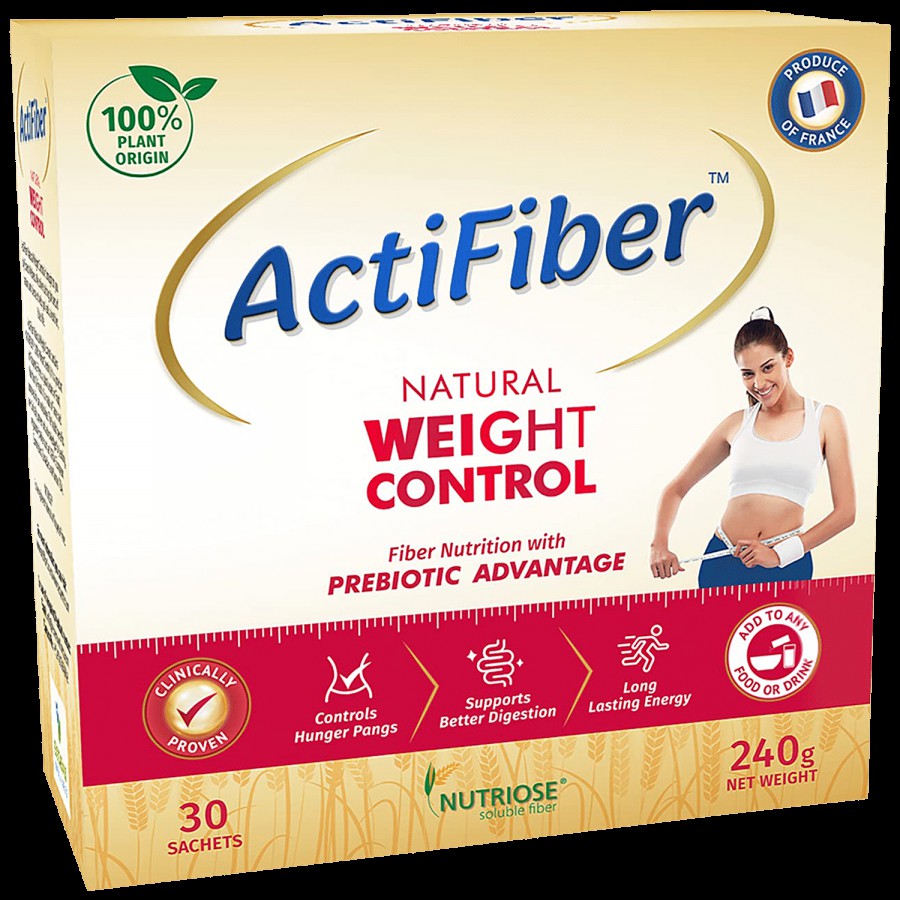 ActiFiber Natural Weight Control -  100% Natural Dietary Fibre