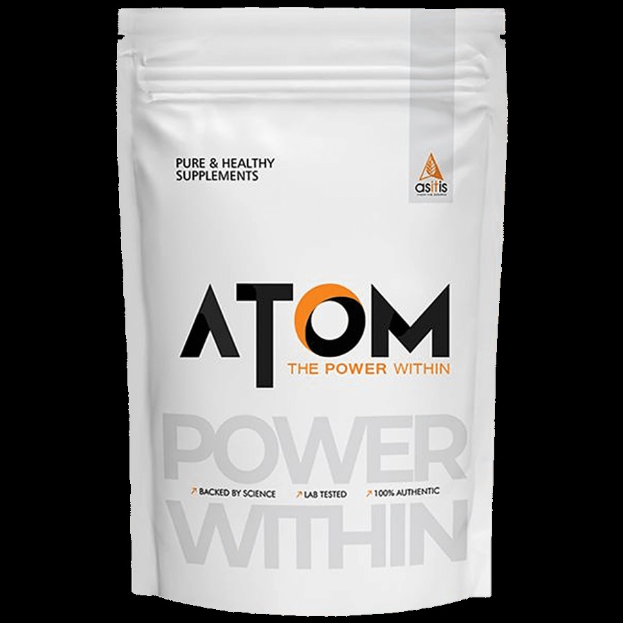 As-It-Is Nutrition ATOM Beginners Whey Protein - Increases Muscle & Body Strength