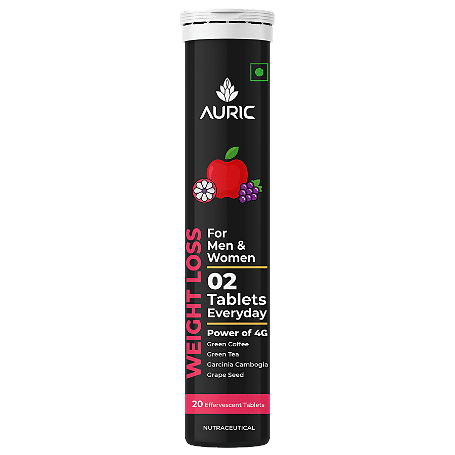 Auric Weight Loss Effervescent Tablets - For Men & Women