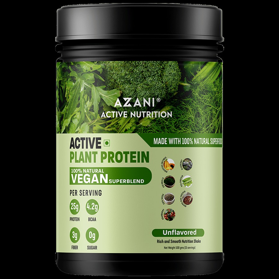 Azani Active Nutrition Active Plant Protein - Unflavored