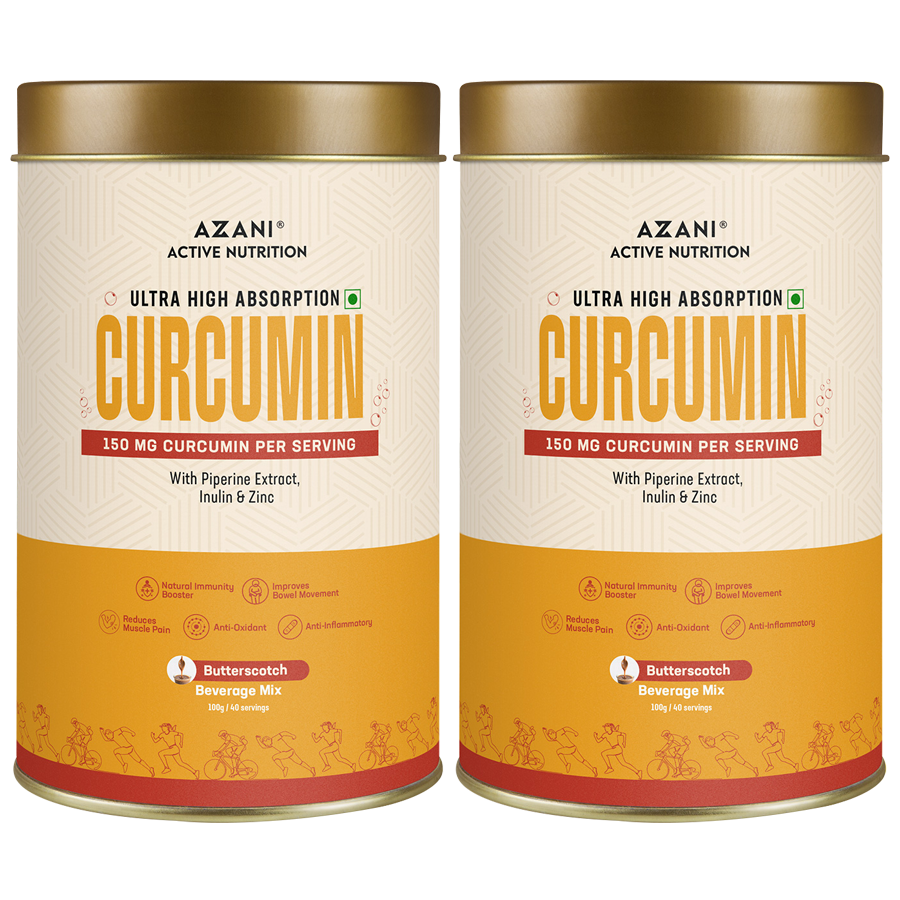 Azani Active Nutrition Curcumin Beverage - Butterscotch