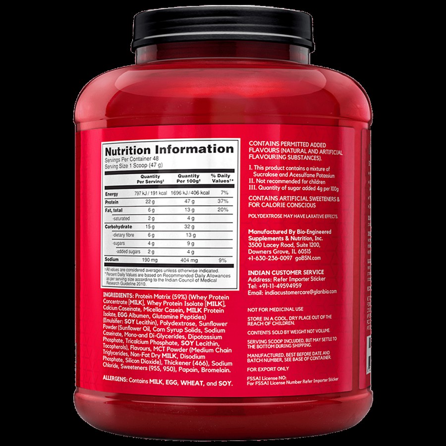 BSN BSN Syntha 6 Protein Powder - Vanilla Ice Cream