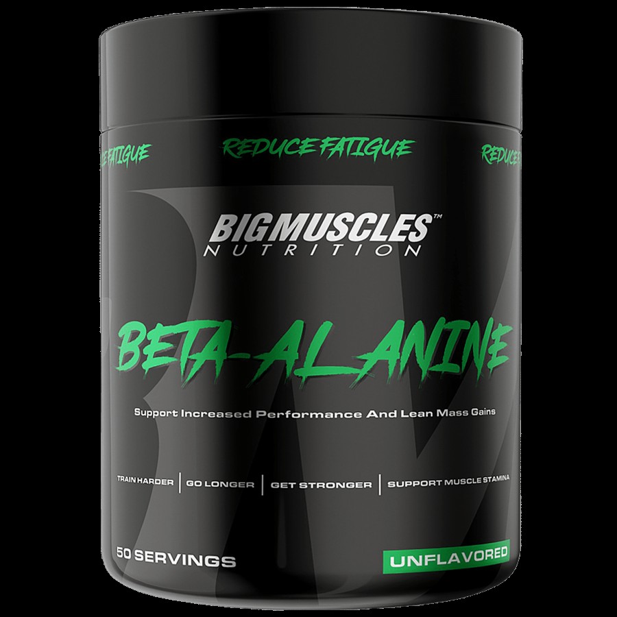 Bigmuscles Nutrition Beta Alanine Powder - Unflavoured