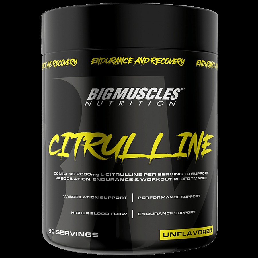 Bigmuscles Nutrition Citrulline Malate - Unflavoured