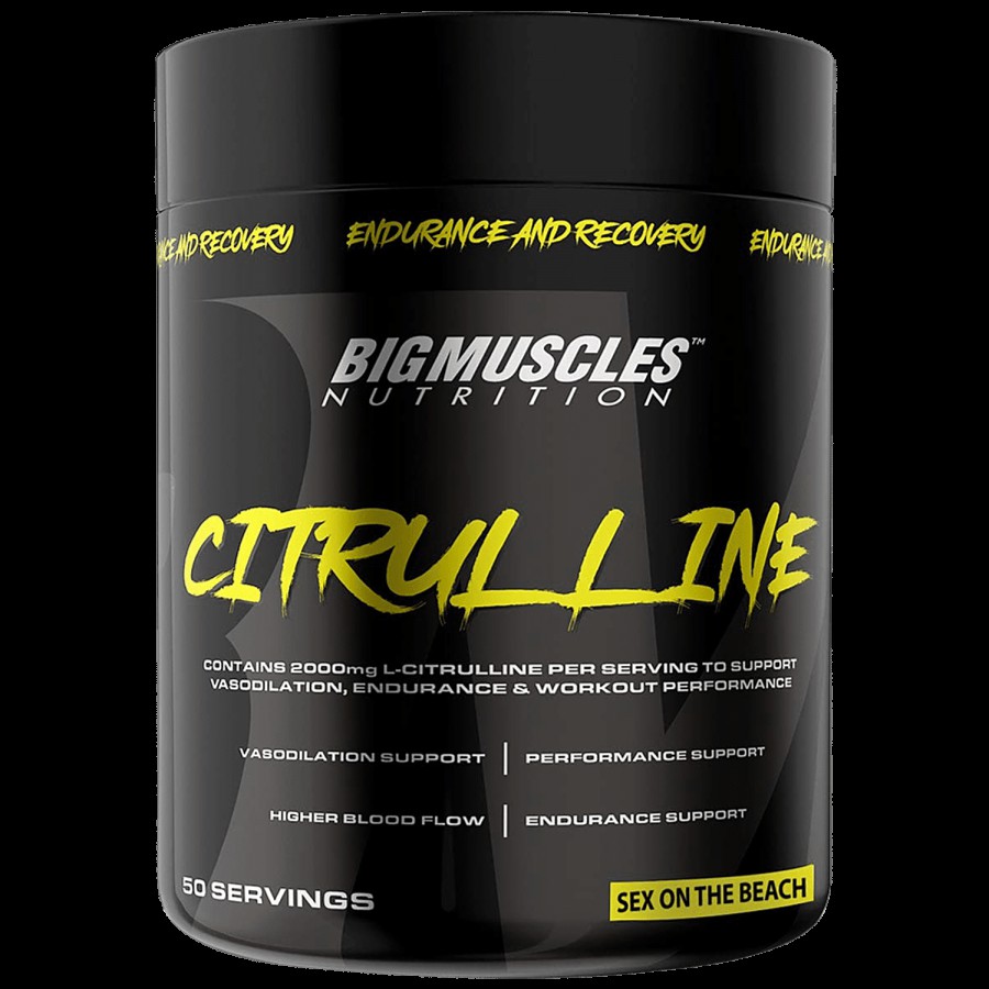 Bigmuscles Nutrition Citrulline Malate Supplement - Sex On The Beach