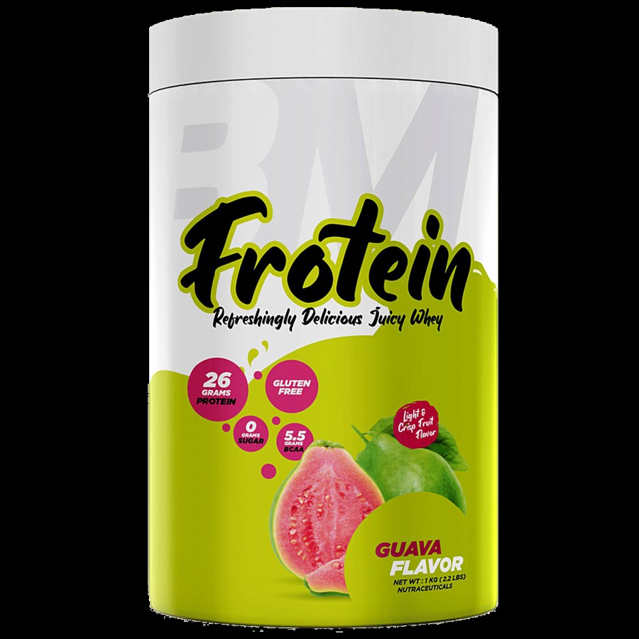 Bigmuscles Nutrition Frotein - Refreshing Hydrolysed Isolate Whey 26g Protein