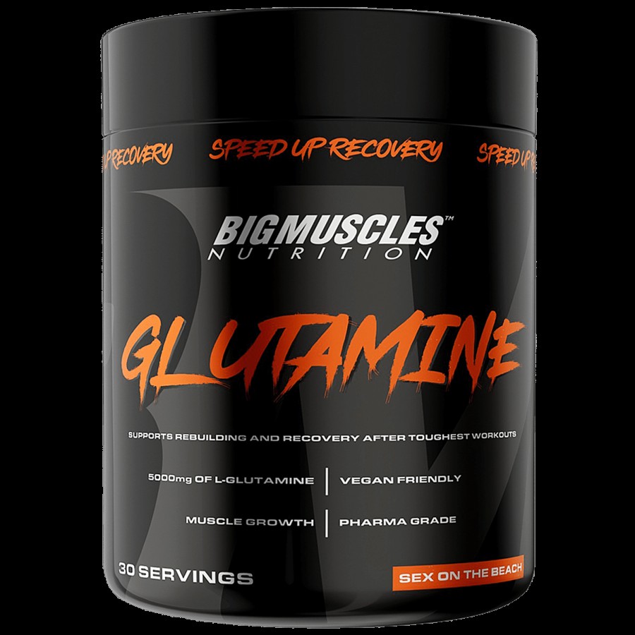 Bigmuscles Nutrition Glutamine Powder - Sex On The Beach