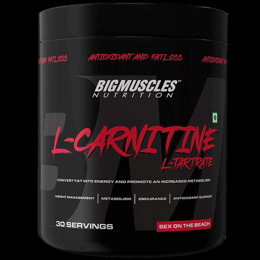 Bigmuscles Nutrition L-Carnitine L-Tartrate Powder - Sex On The Beach