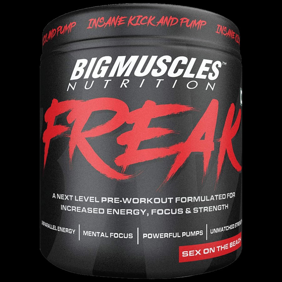 Bigmuscles Nutrition Pre-Workout Formulation - Freak