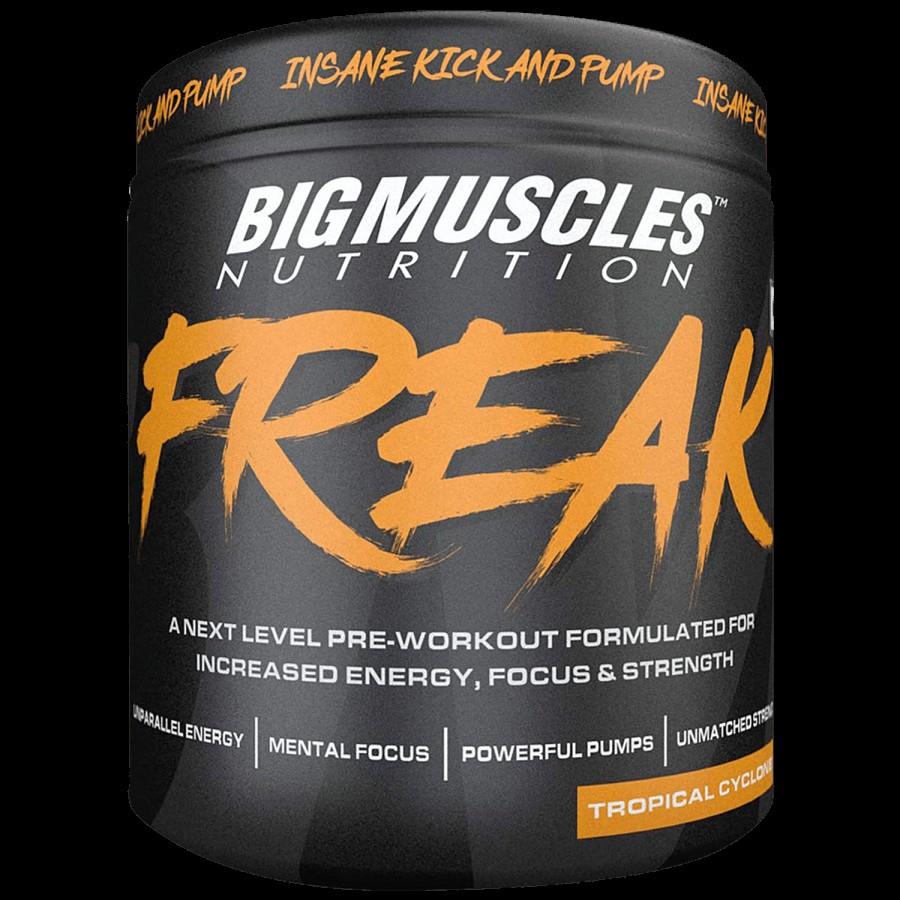 Bigmuscles Nutrition Pre-Workout Formulation - Freak