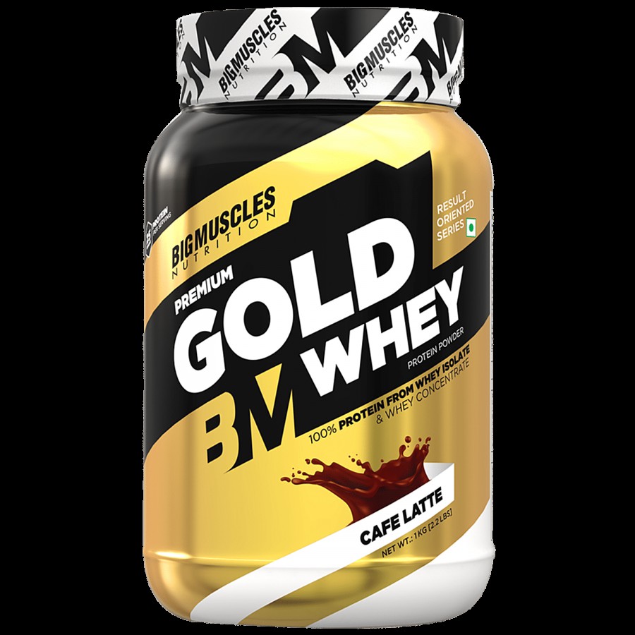 Bigmuscles Nutrition Premium Gold Whey - Caffe Latte