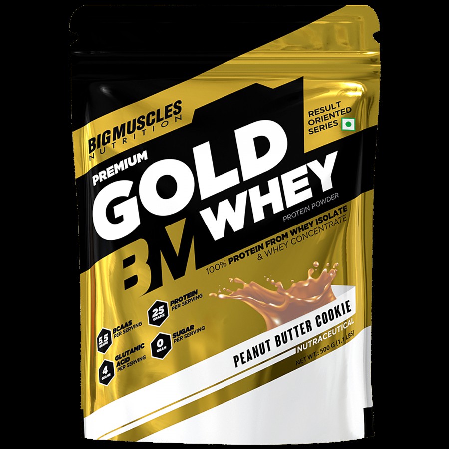 Bigmuscles Nutrition Premium Gold Whey Isolate - Peanut Butter Cookie