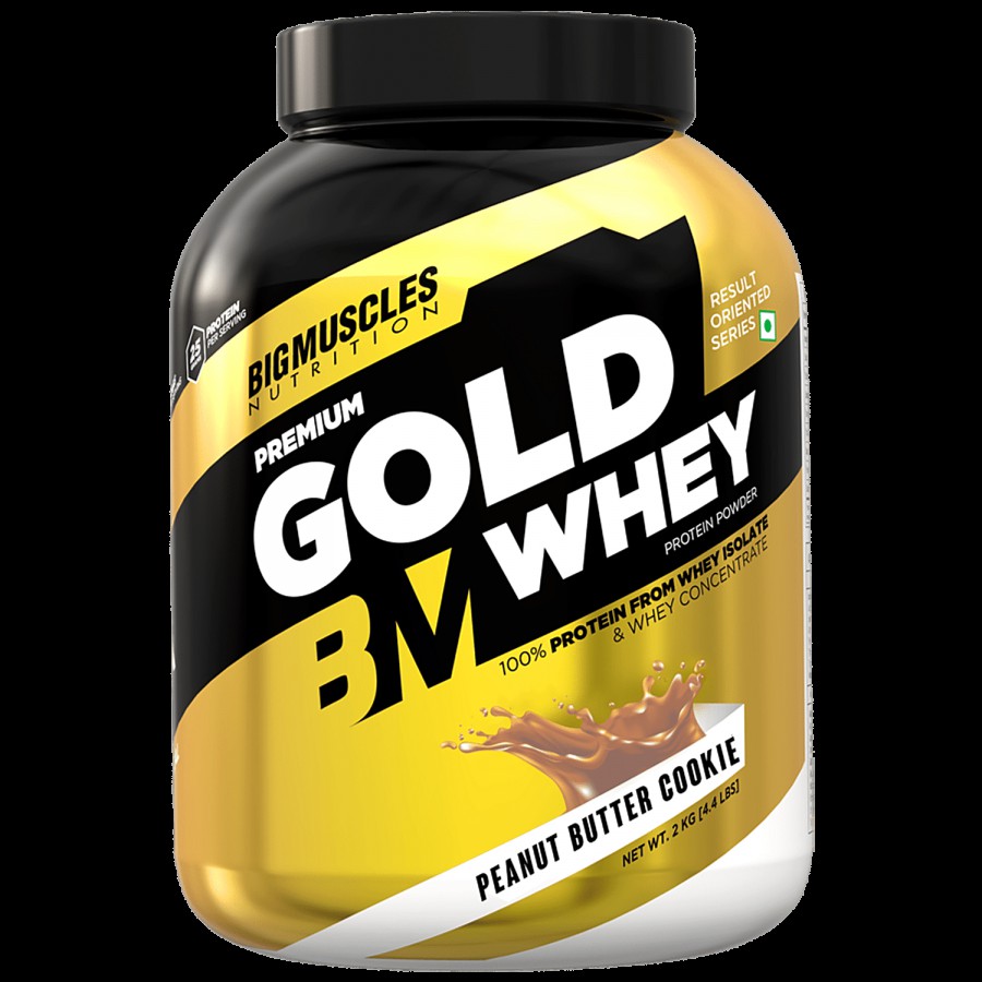 Bigmuscles Nutrition Premium Gold Whey Isolate - Peanut Butter Cookie