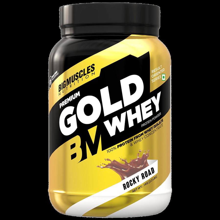 Bigmuscles Nutrition Premium Gold Whey Protein Isolate -  Rocky Road