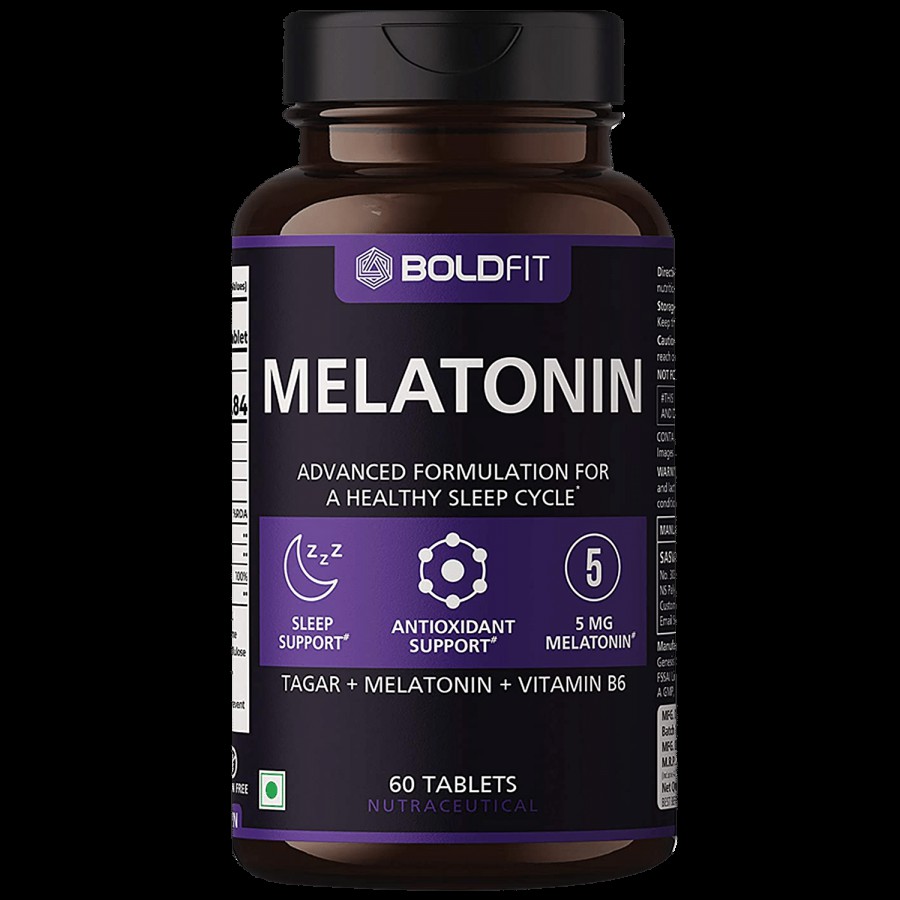 Boldfit Melatonin Tablet - For Healthy Sleep Cycle