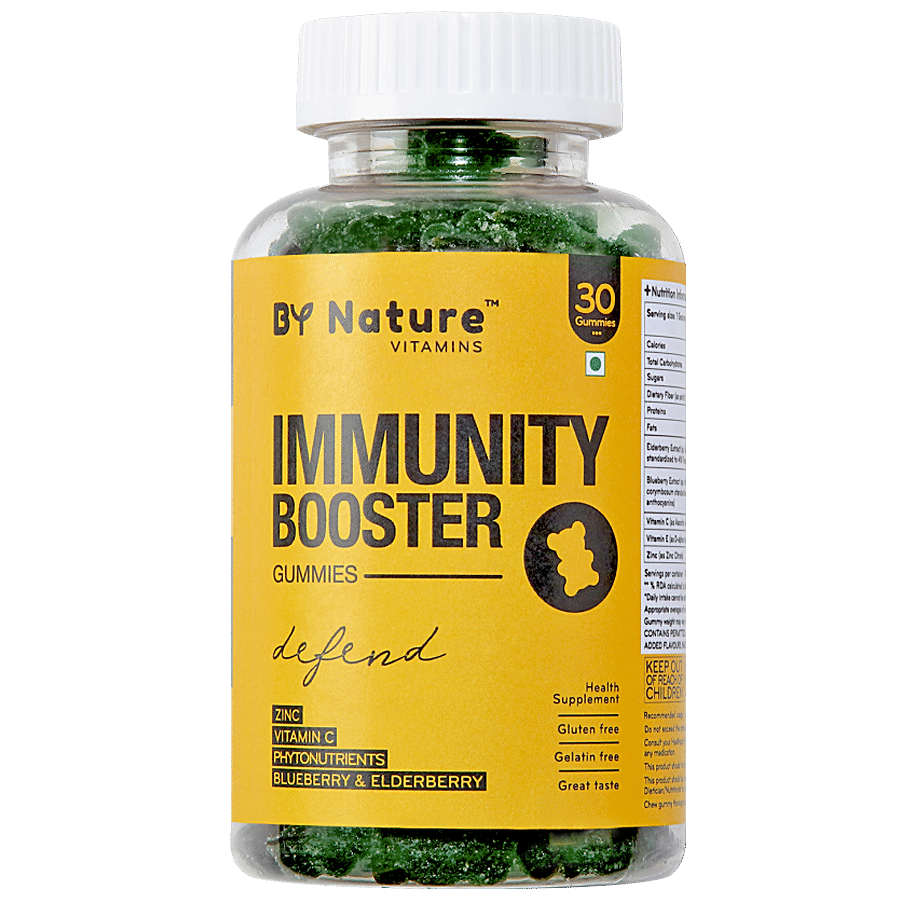 By Nature Immunity Booster Vitamin Gummies With Vitamin C & Zinc