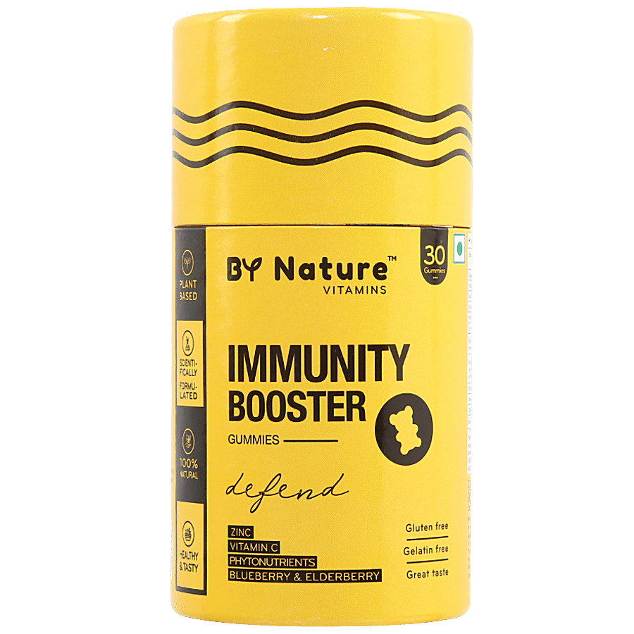 By Nature Immunity Booster Vitamin Gummies With Vitamin C & Zinc