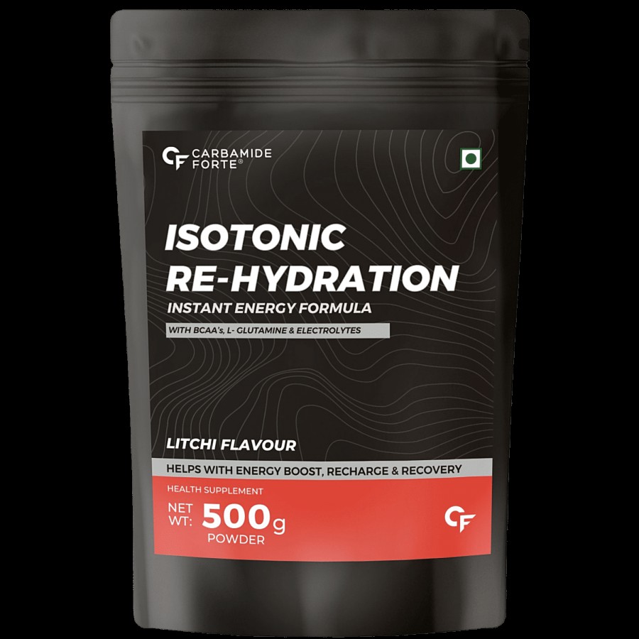 Carbamide Forte Isotonic Re-hydration Powder - Litchi Flavour