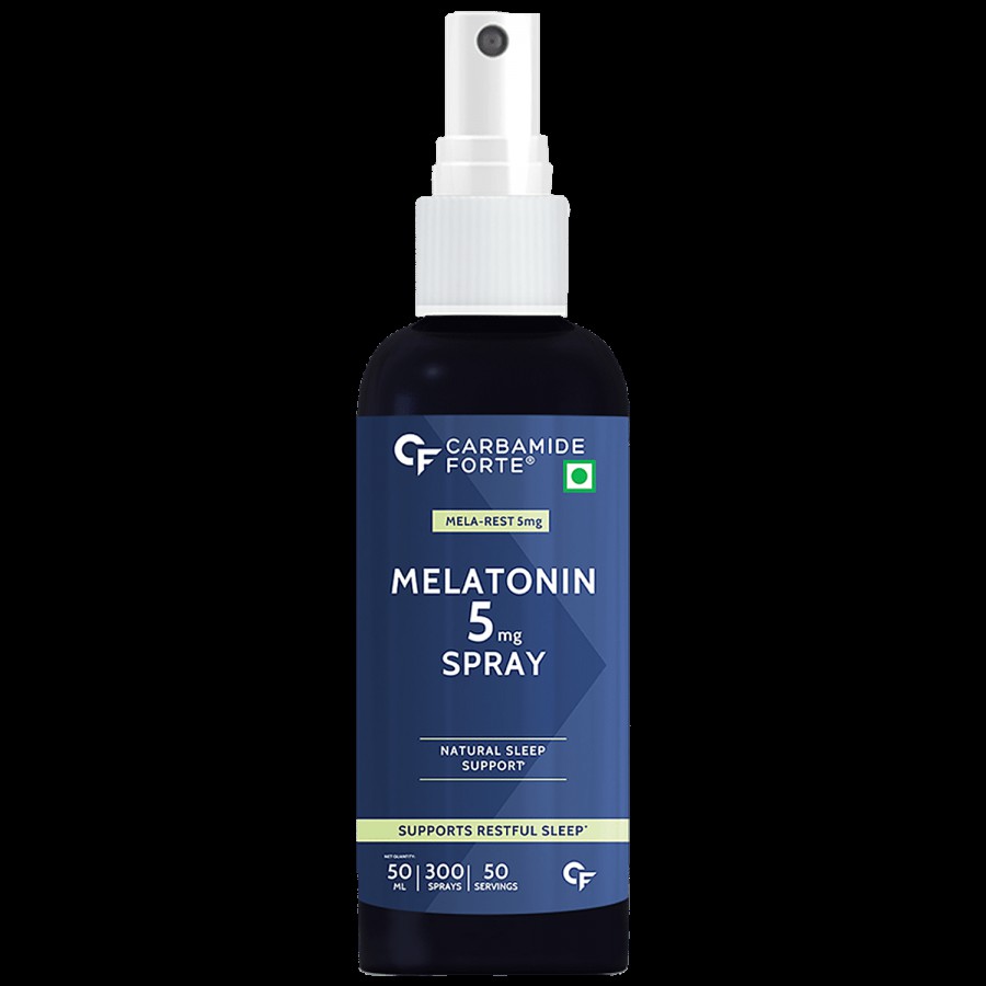 Carbamide Forte Melatonin 5mg Spray - Natural Sleep Support