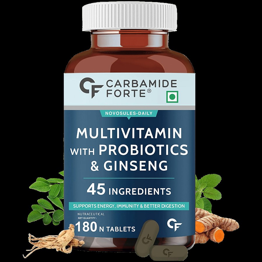 Carbamide Forte Multivitamin Tablets - With Probiotics