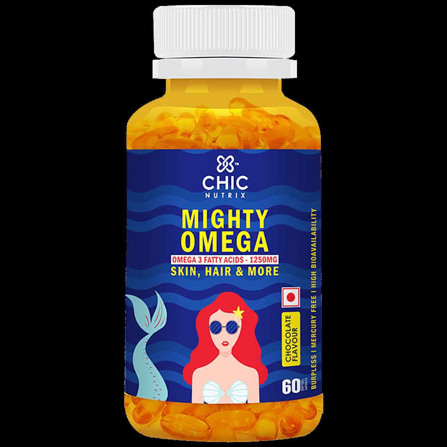 Chicnutrix Mighty Omega - Omega 3 Fatty Acids