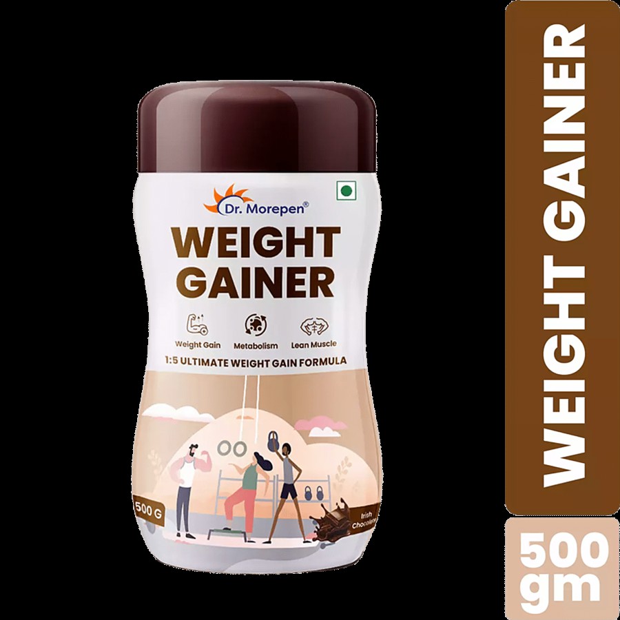 Dr. Morepen Weight Gainer Supplement - Increases Body Metabolism